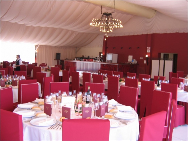 Carpa para inauguracion